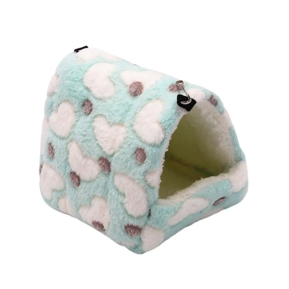 Warm Hamster House Soft Beds And Houses Rodent Cage For Hamster Hedgehog Squirrel Rats Cotton Guinea Pig Accessories Animal