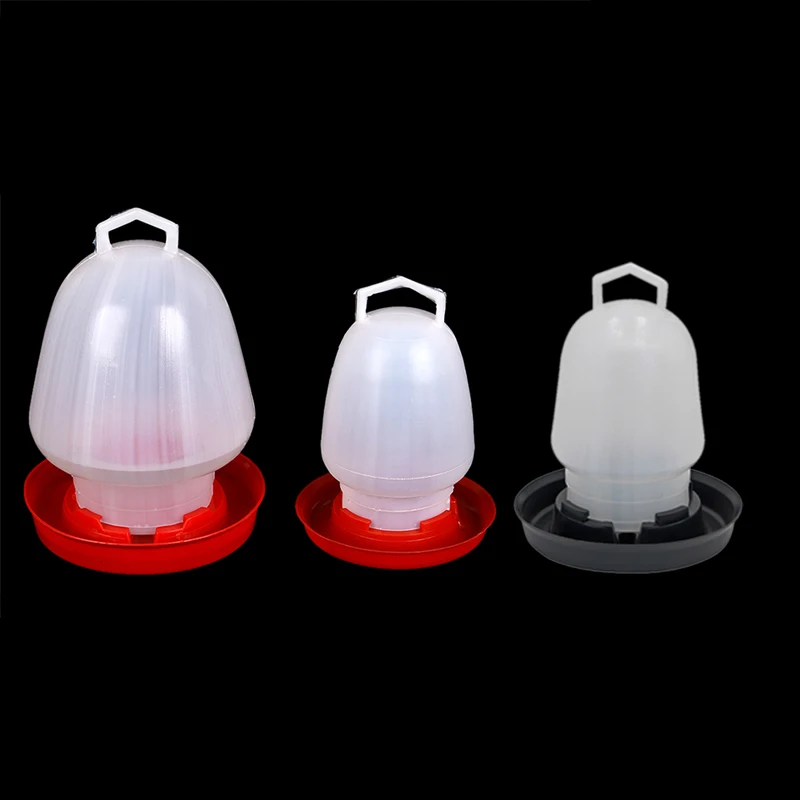 3 Types 500/1000ml Chicken Water Pot Automatic Chick Drinker Parrot Drinking Bowl Water Feeder Home Poultry Water Drinking Cup