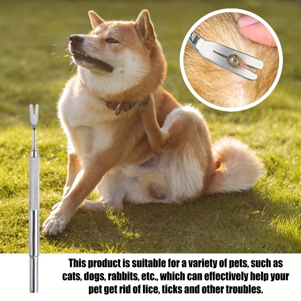 Tick Remover Tool Tweezers Professional Tick Removal Tweezers For Humans & Pets Flea And Tick Removal Tool