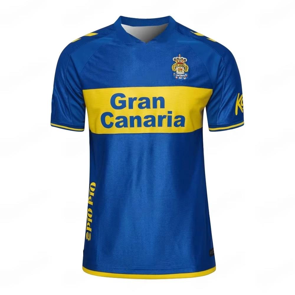 Spain 2026-27 Jersey New Arrival: Las Palmas-Style Soccer T-Shirt Fan Gift Adult Kids Special KIT Tee Family Matching Y2k