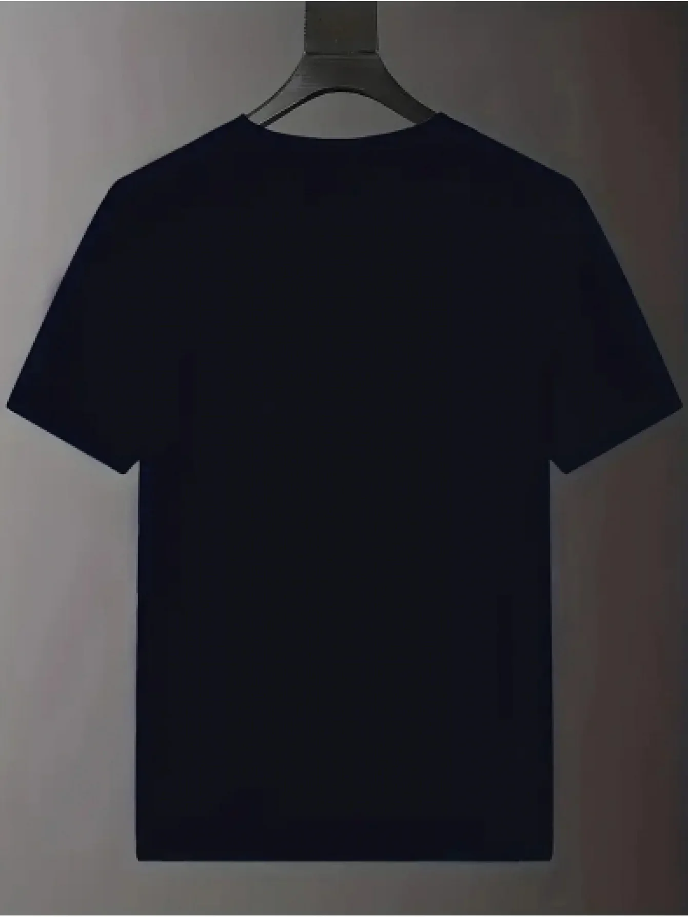 Men's Summer 100% Pure Cotton Casual Fashionable Loose Geometric Animal Letter Pattern Casual Round Neck Short Sleeved T-Shirt