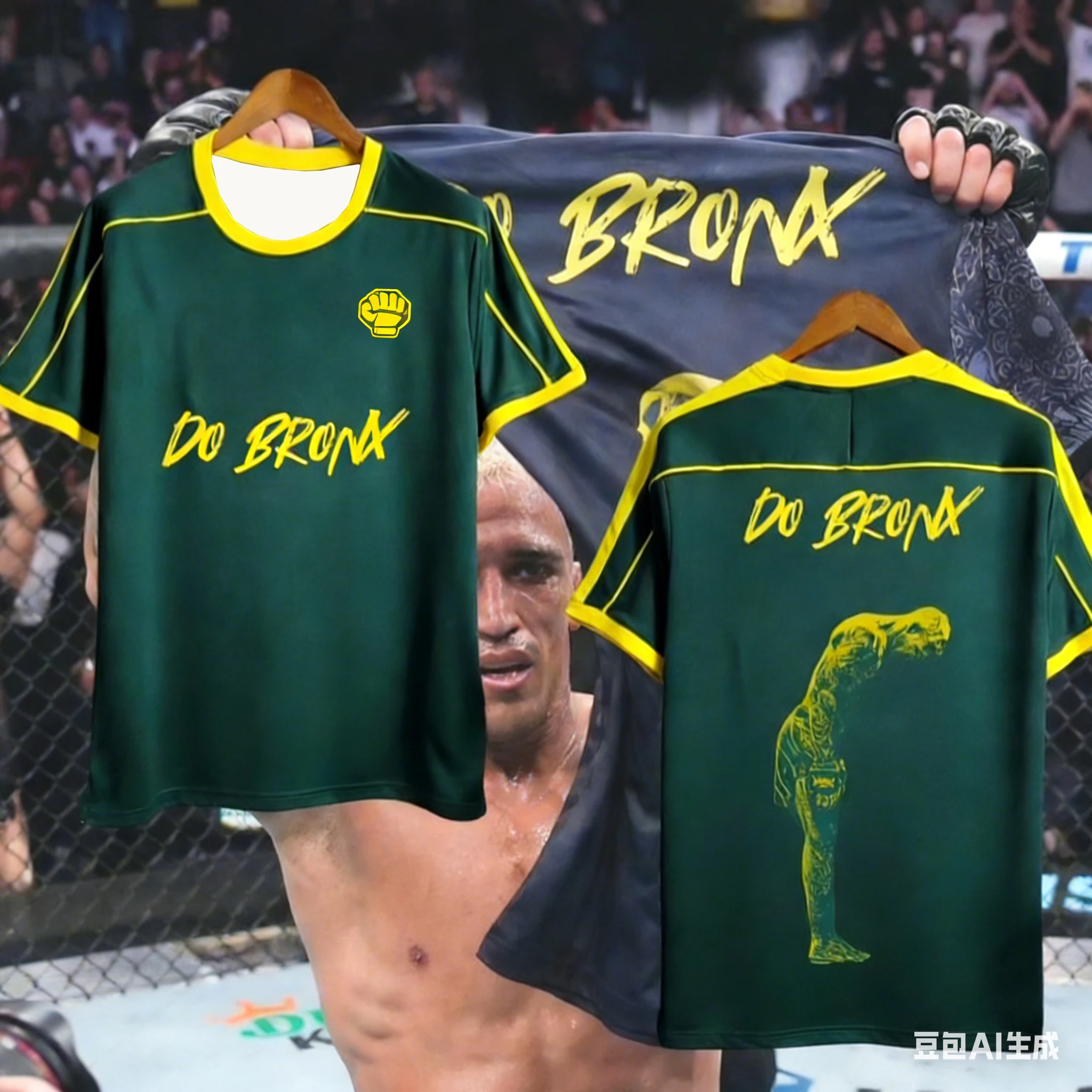 Summer New Charles Oliveira Special Edition Football Shirt Men Women MMA Oversized Breathable Quick Drying Sports T-shirt 