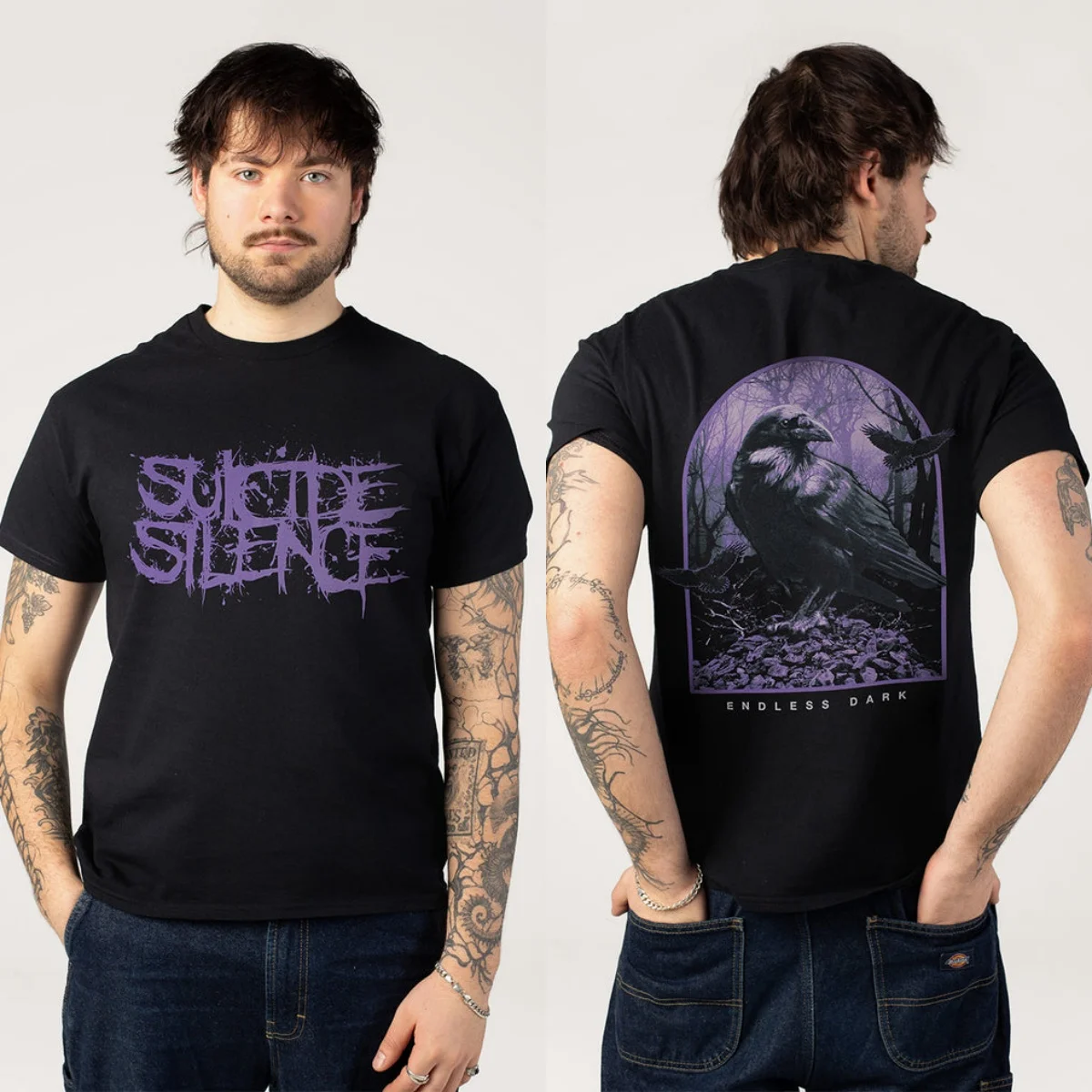 Fit Suicide Silence Graphic Cotton T-shirt Unisex Summer Short Sleeve Fashion Brand Tee Luxury Casual Vintage Tees