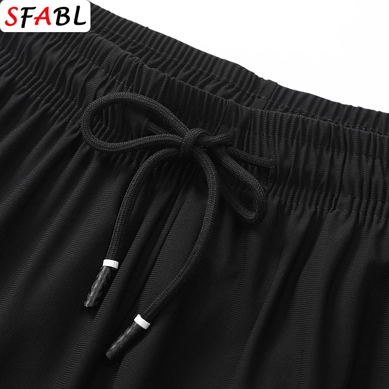 Summer New Joggers Men Shorts Quick Dry Sports Running Shorts Men Fashion Breathable Elastic Waist Board Short Pants Male Bottom