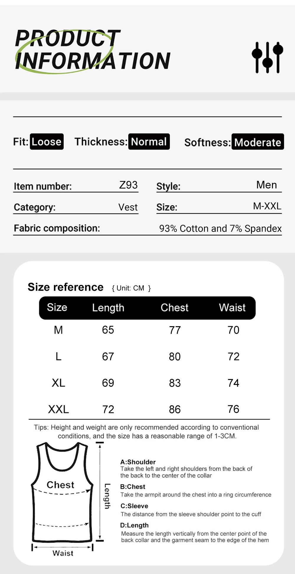 Personalized Custom Print Mens Sleeveless Thread Vest Sport Fitness Casual Tank Top Street Korean Fashion Clothes All-Match Tee