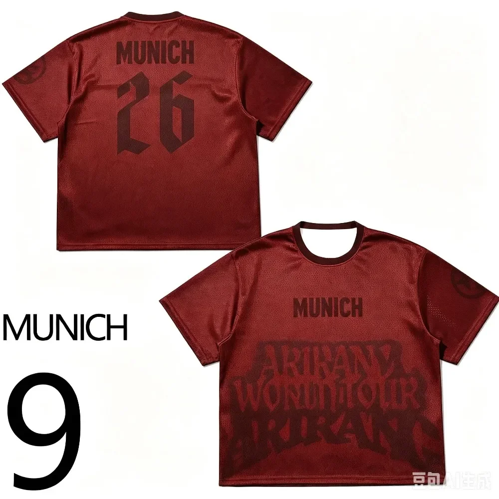 2026 New Arirang Tour City 3D Print T-shirt Summer Fashion Casual Breathable Mesh Short Sleeve Tops Family Matching Outfits