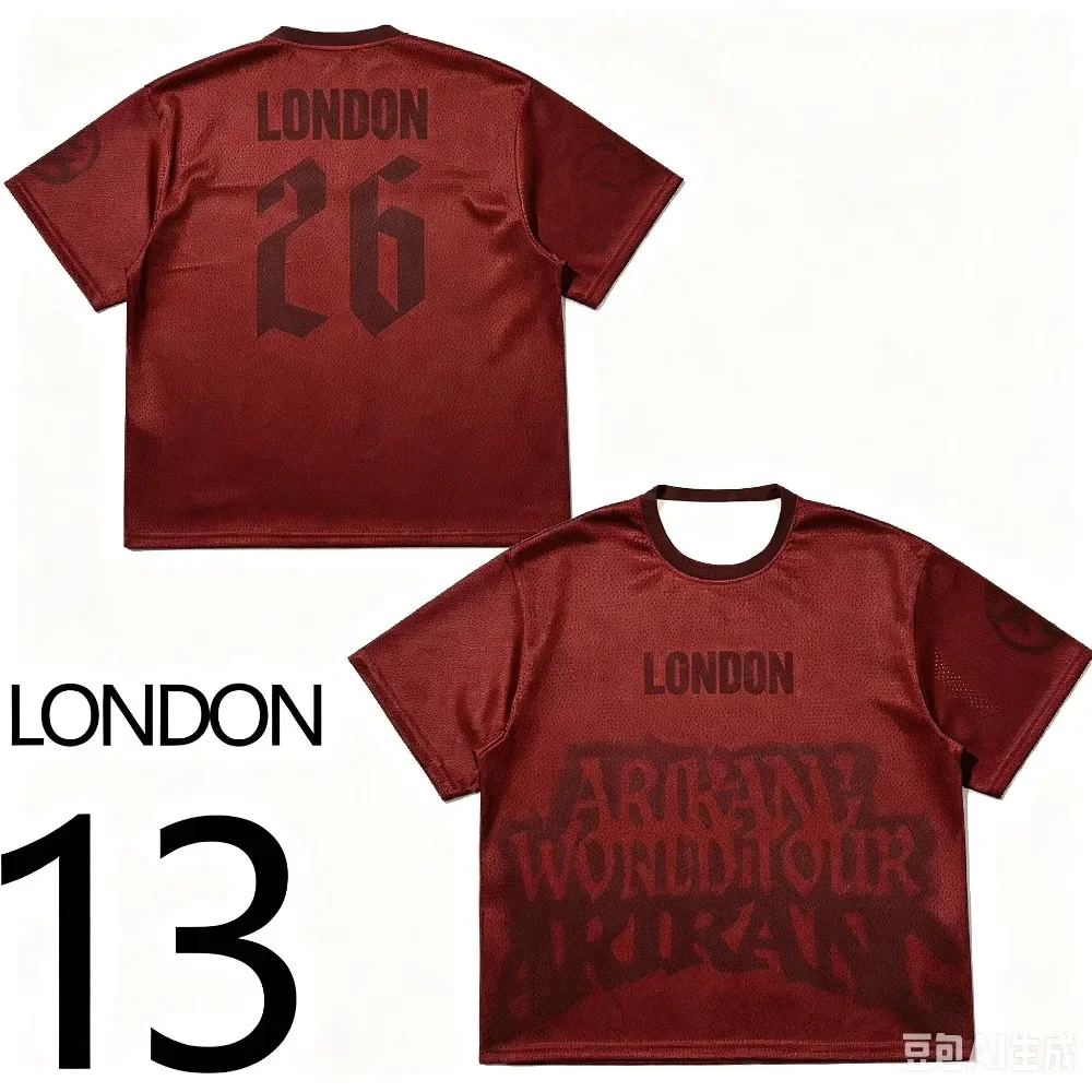 2026 New Arirang Tour City 3D Print T-shirt Summer Fashion Casual Breathable Mesh Short Sleeve Tops Family Matching Outfits