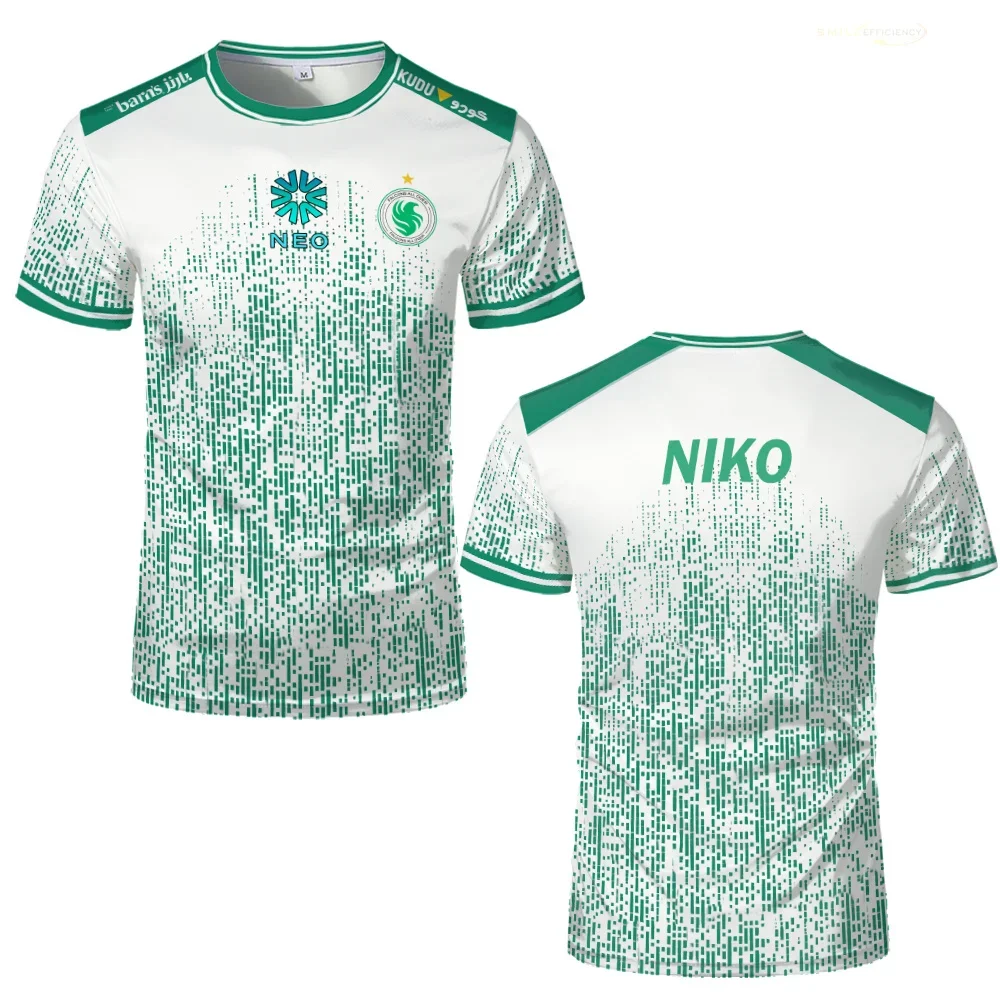 Team Falcons 2025 Training Uniforms CS2 Esports NIKO M0NESY Kyousuke Jersey T-shirts Men's O Neck Tees Gifts Clothes