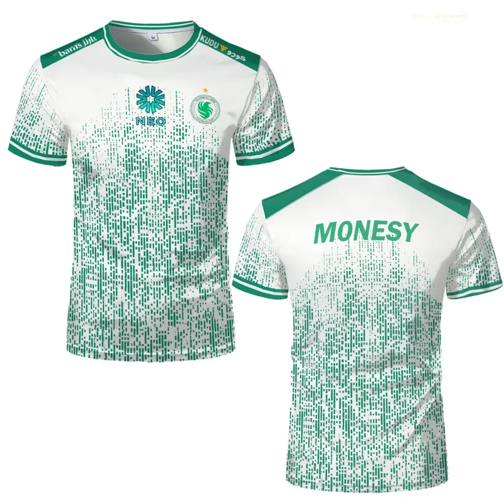 Team Falcons 2025 Training Uniforms CS2 Esports NIKO M0NESY Kyousuke Jersey T-shirts Men's O Neck Tees Gifts Clothes