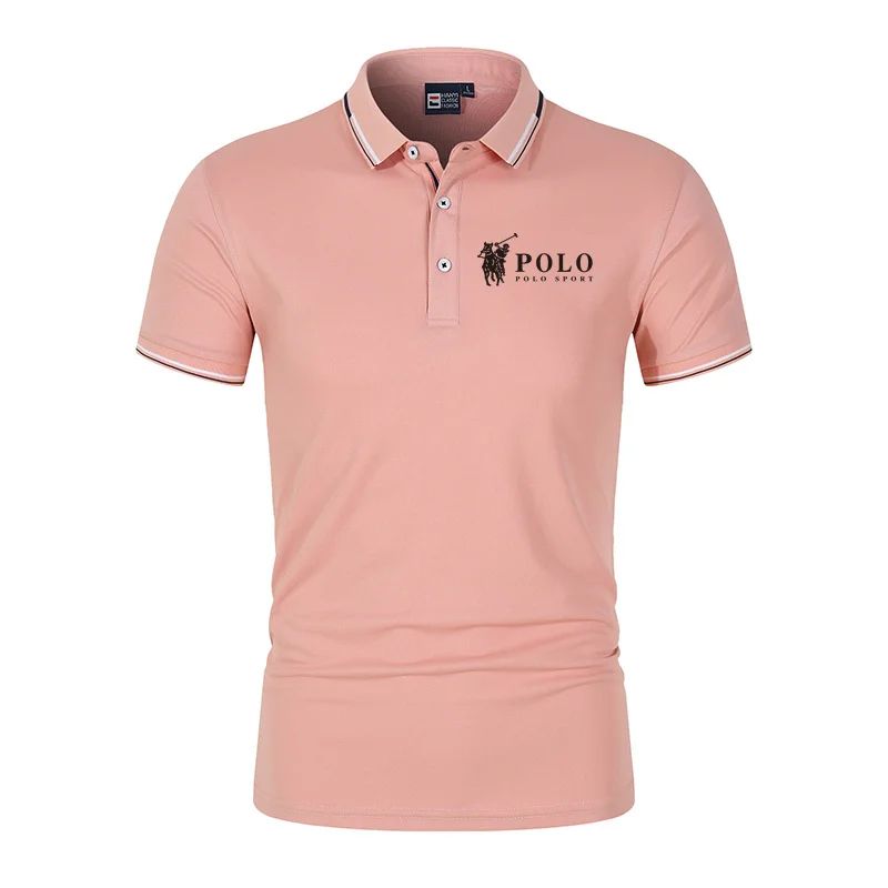 Men's Premium Summer Polo Shirt, Quick Drying, Breathable, Casual, Business Fashion, Sports, Short Sleeved, Men's Clothing