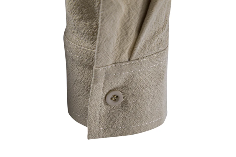 King Billion Men's Shirts Casual Men Cotton Linen Long Sleeve T-shirt Spring Autumn Vintage Shirt US Size Drawstring Neck