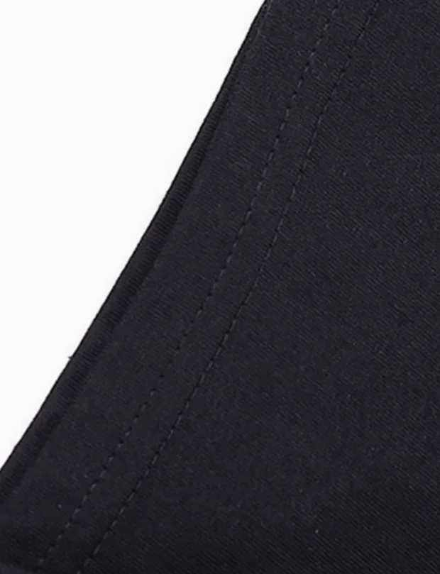New Trendy Men's Fashion T-shirt, Black T-shirt Comfortable Summer T-shirt, Pure Cotton Short Sleeved T-shirt 2026