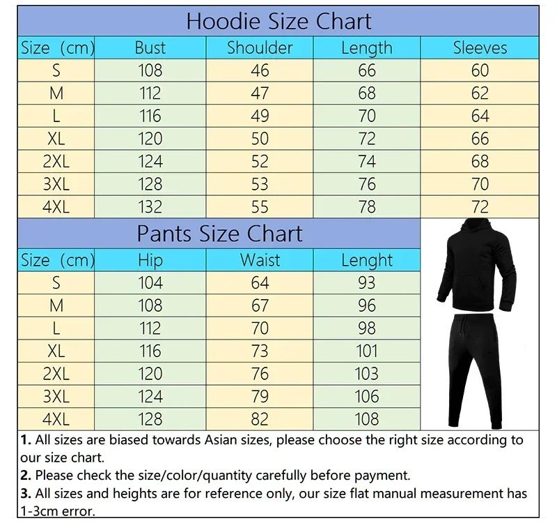 Men's Set/Hoodie/Pants Autumn Winter Daily Casual Sports Jogging Suit Home Outdoor Comfort Warm Hooded Sweatshirt and Sweatpants