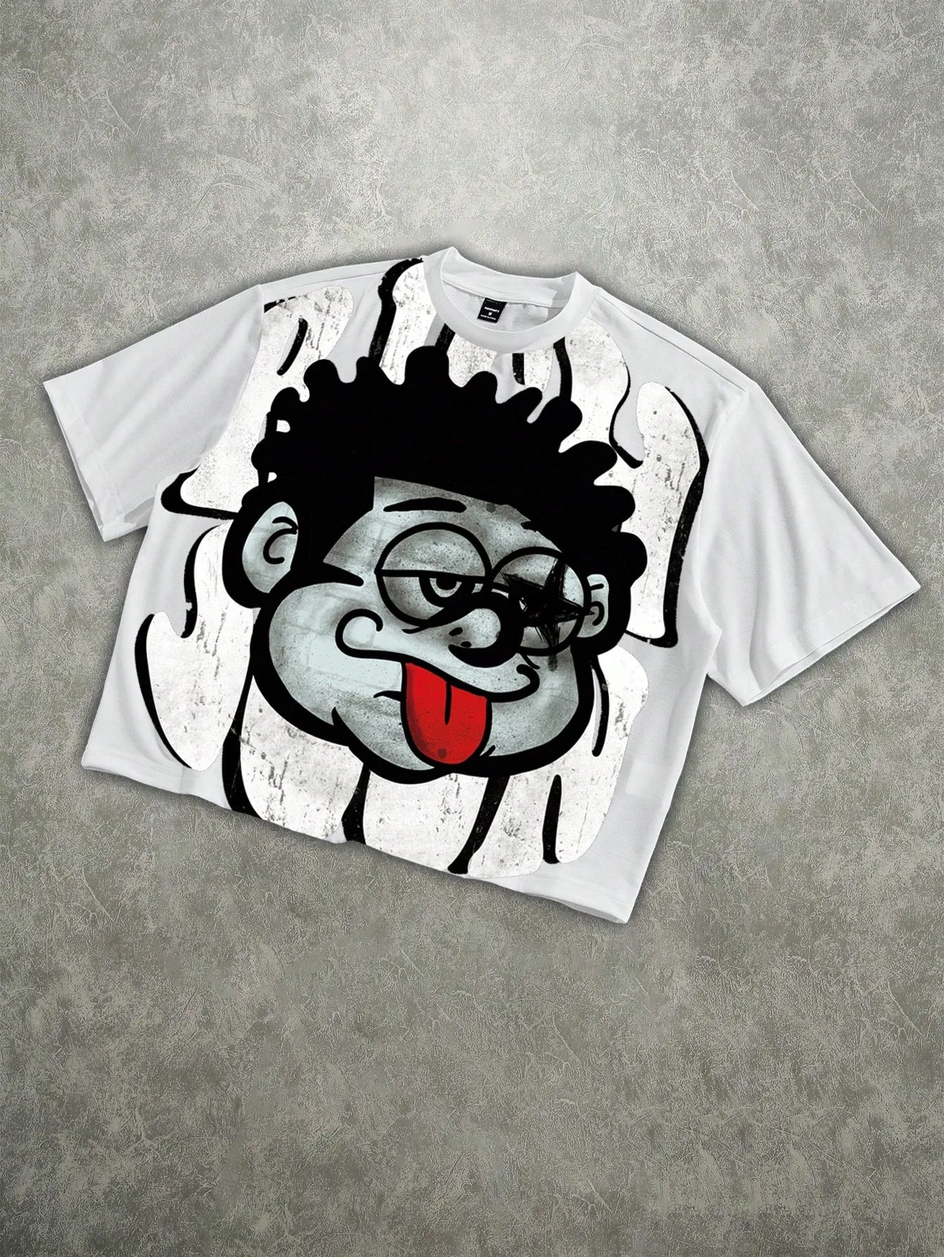 2026 Summer New Style Men's T-shirt - Breathable Lightweight Casual Roller Skating 3D Printout Street Style Men's T-shirt