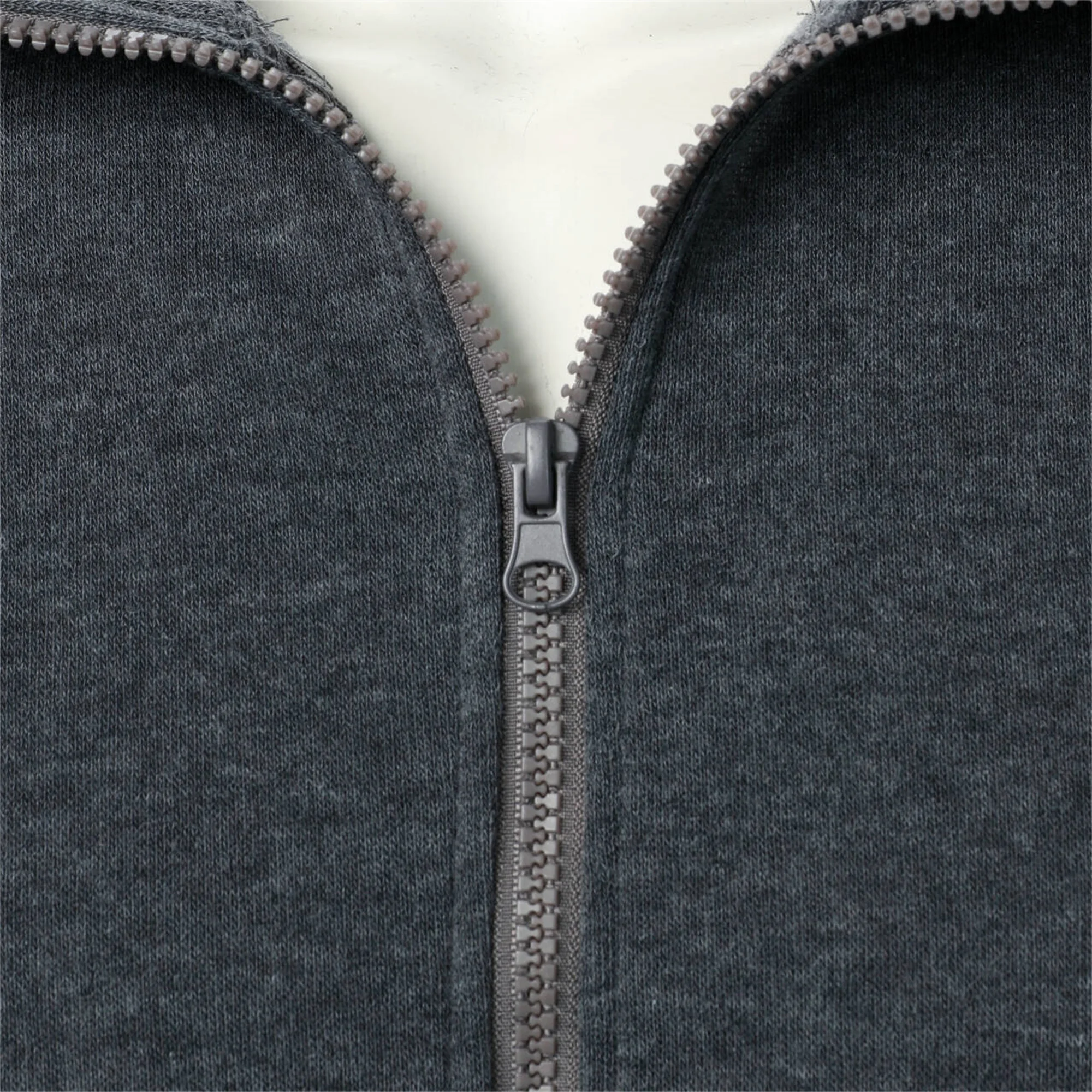 Men's casual sports zipper stand up collar jacket, men's solid color top