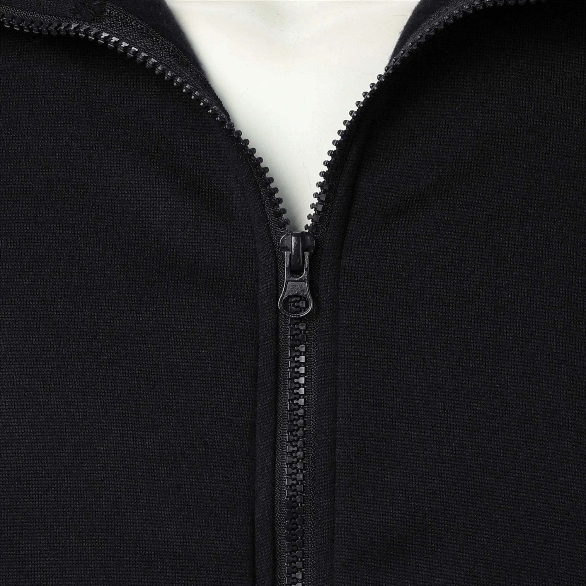 Men's casual sports zipper stand up collar jacket, men's solid color top