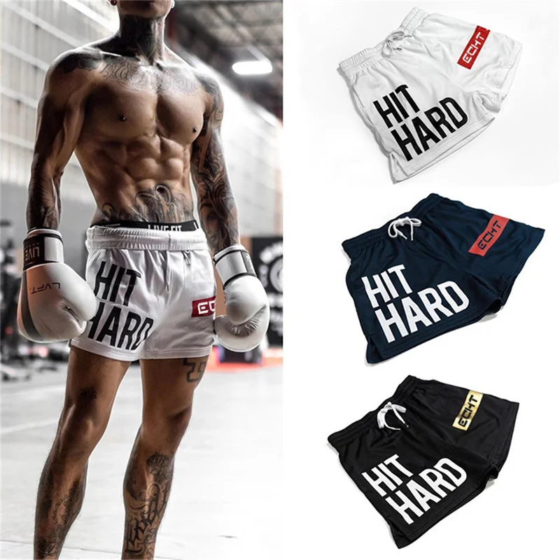 2024 Summer New Men Shorts Casual Sports Shorts Fitness Exercise Beach Shorts Breathable Mesh Shorts Jogger Men's Brand Shorts