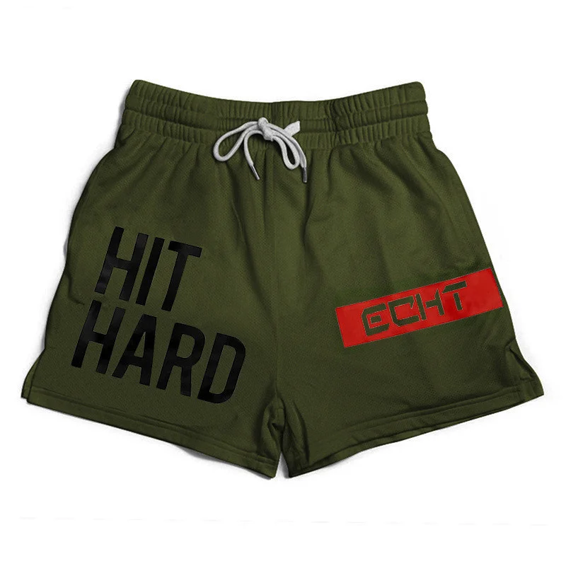 2024 Summer New Men Shorts Casual Sports Shorts Fitness Exercise Beach Shorts Breathable Mesh Shorts Jogger Men's Brand Shorts