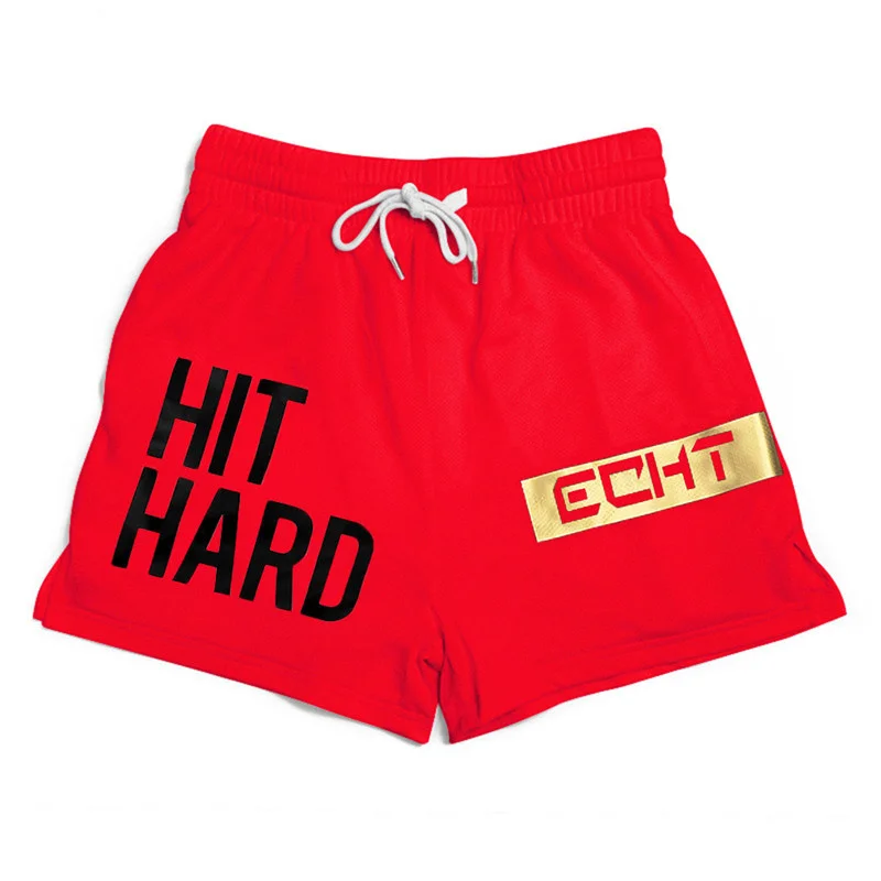 2024 Summer New Men Shorts Casual Sports Shorts Fitness Exercise Beach Shorts Breathable Mesh Shorts Jogger Men's Brand Shorts