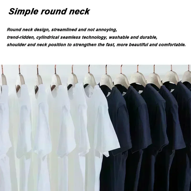 Summer Fashion Trend Letter Graphic Print Cotton Crew Neck Oversized Unisex Casual Short Sleeve Tee Tops For Men Women