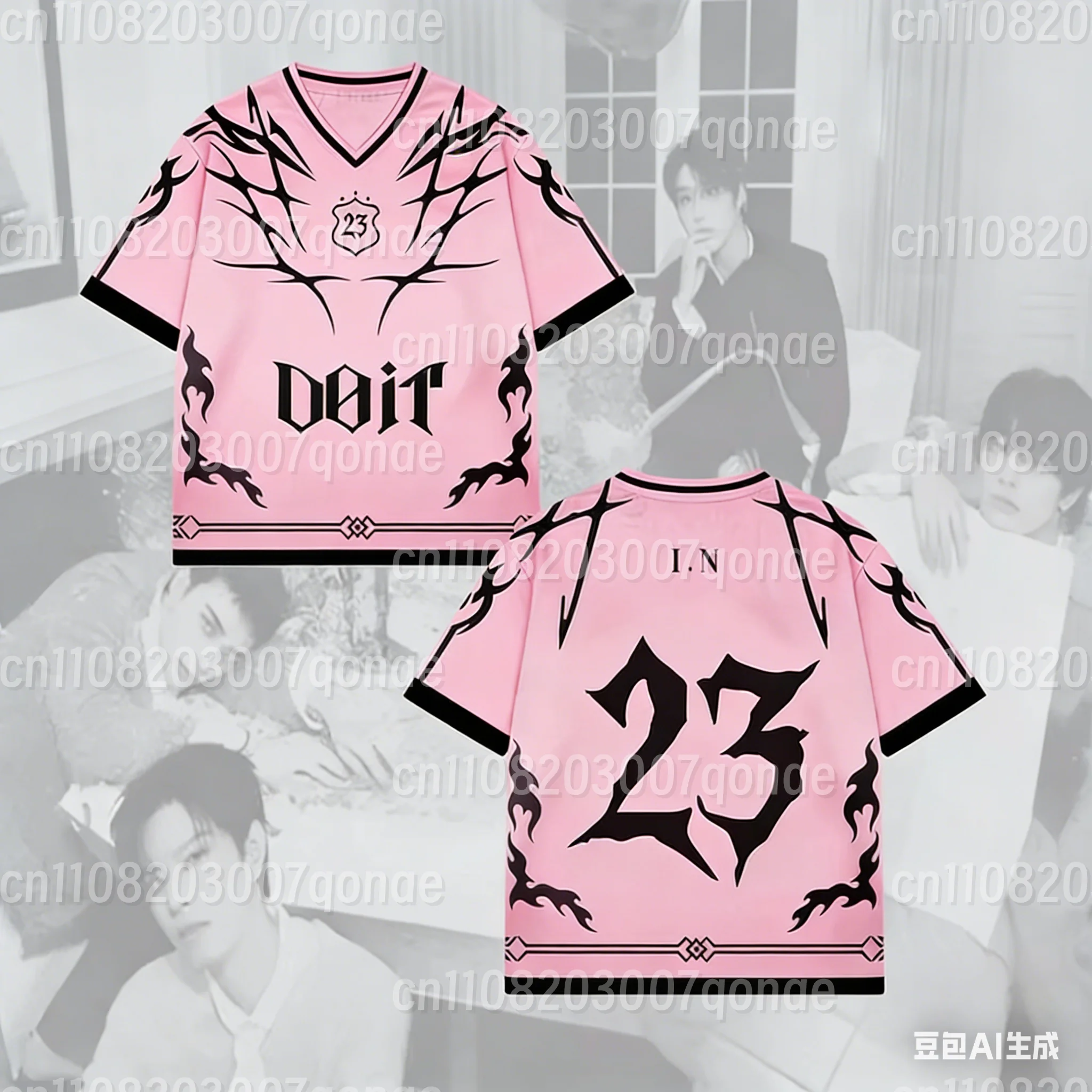 Do It Unisex Jersey 2026 KPOP Concert Sport Casual Tshirt Fan Gift Bangchan Felix Streetwear Oversize Short Sleeve Men's T-shirt