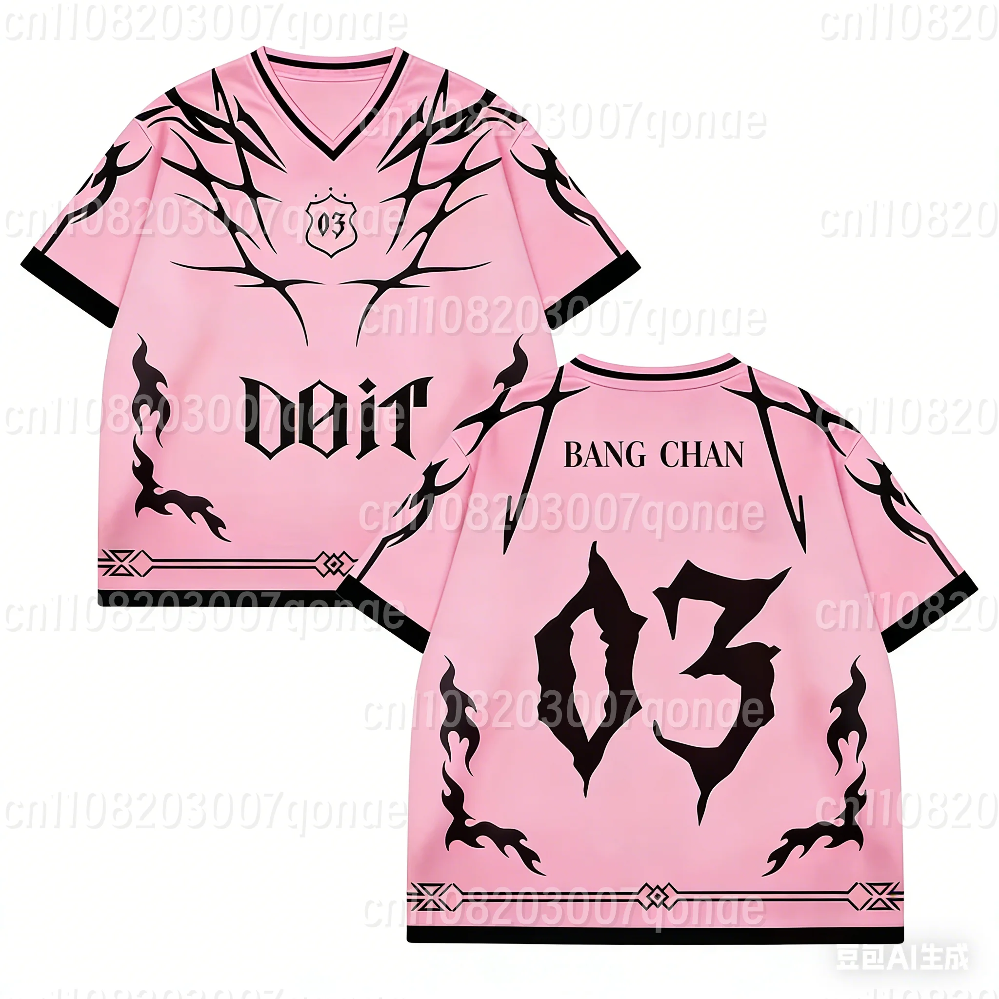 Do It Unisex Jersey 2026 KPOP Concert Sport Casual Tshirt Fan Gift Bangchan Felix Streetwear Oversize Short Sleeve Men's T-shirt