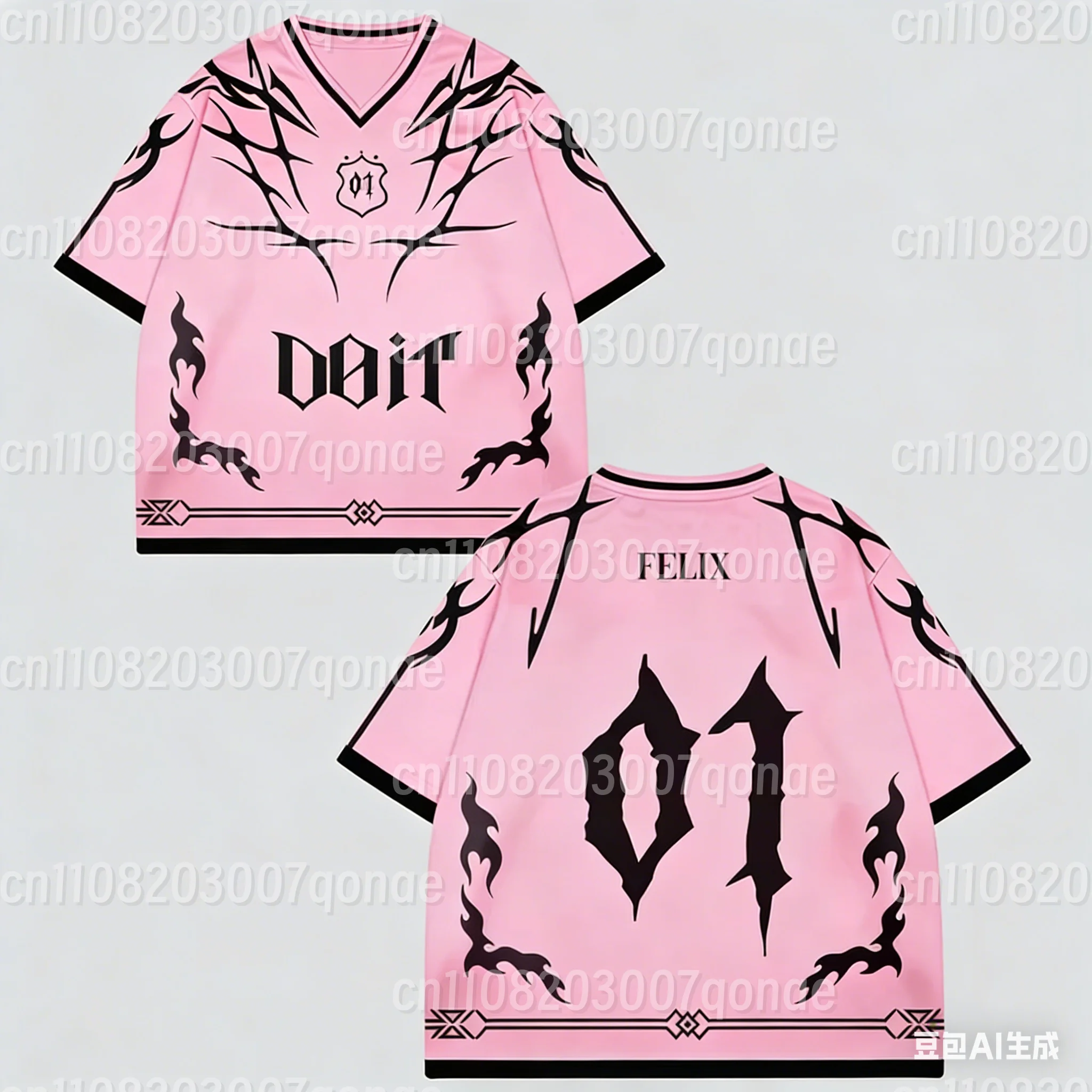 Do It Unisex Jersey 2026 KPOP Concert Sport Casual Tshirt Fan Gift Bangchan Felix Streetwear Oversize Short Sleeve Men's T-shirt
