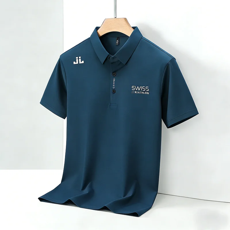 2026 New Men's Regular Fit Short Sleeve Polo Shirt Soft Comfortable Fabric Casual Sport Summer Fashion Top Tee