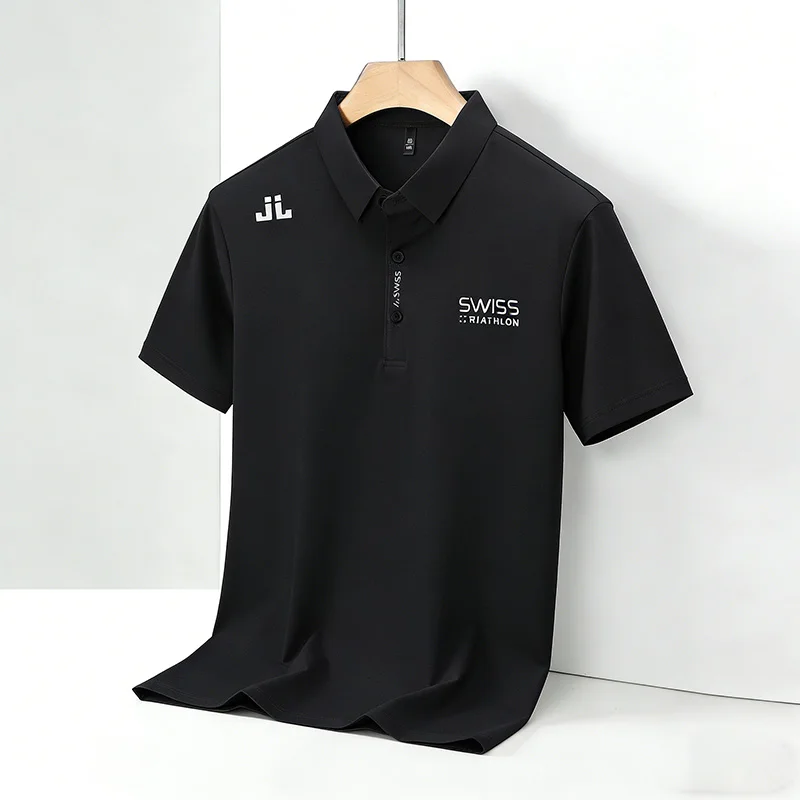 2026 New Men's Regular Fit Short Sleeve Polo Shirt Soft Comfortable Fabric Casual Sport Summer Fashion Top Tee