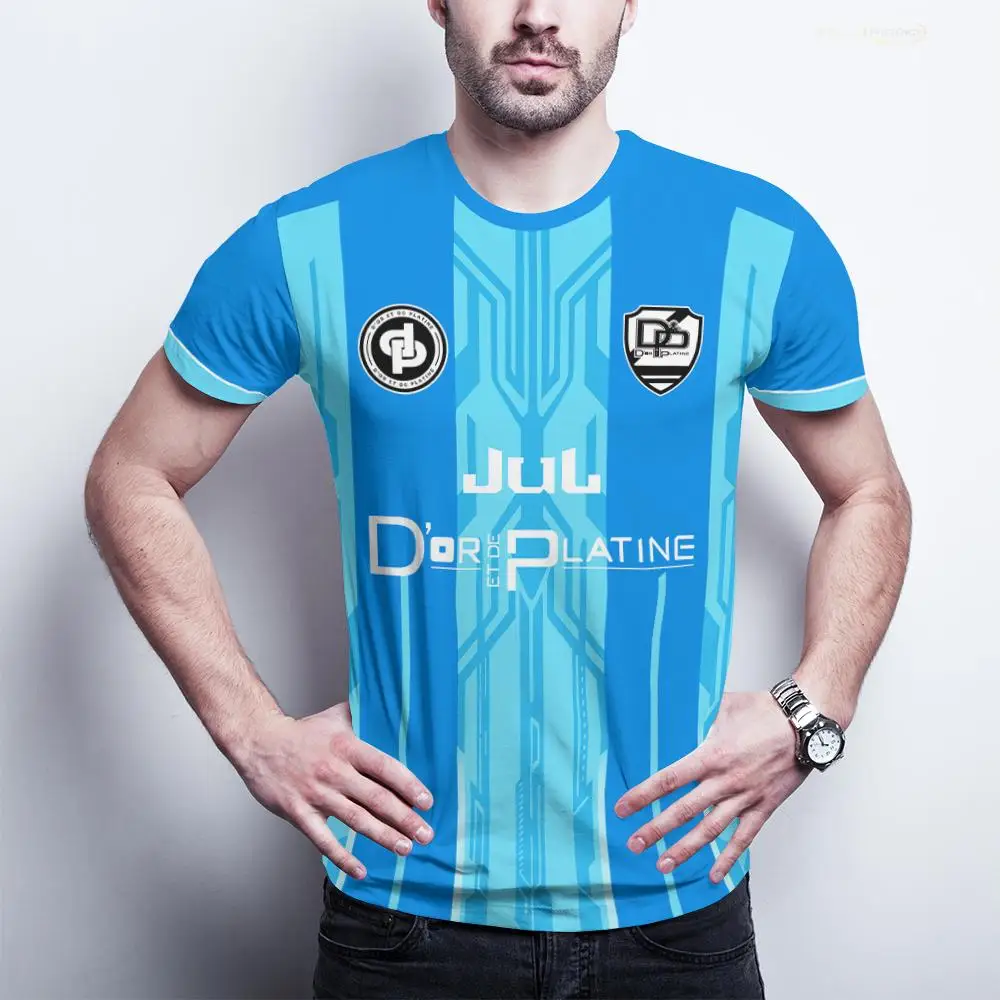 JUL Maillot TOTO Et Ninetta Jerseys Men's And Women's Trendy Rap Culture Printed T-shirts Breathable Football Training Uniforms