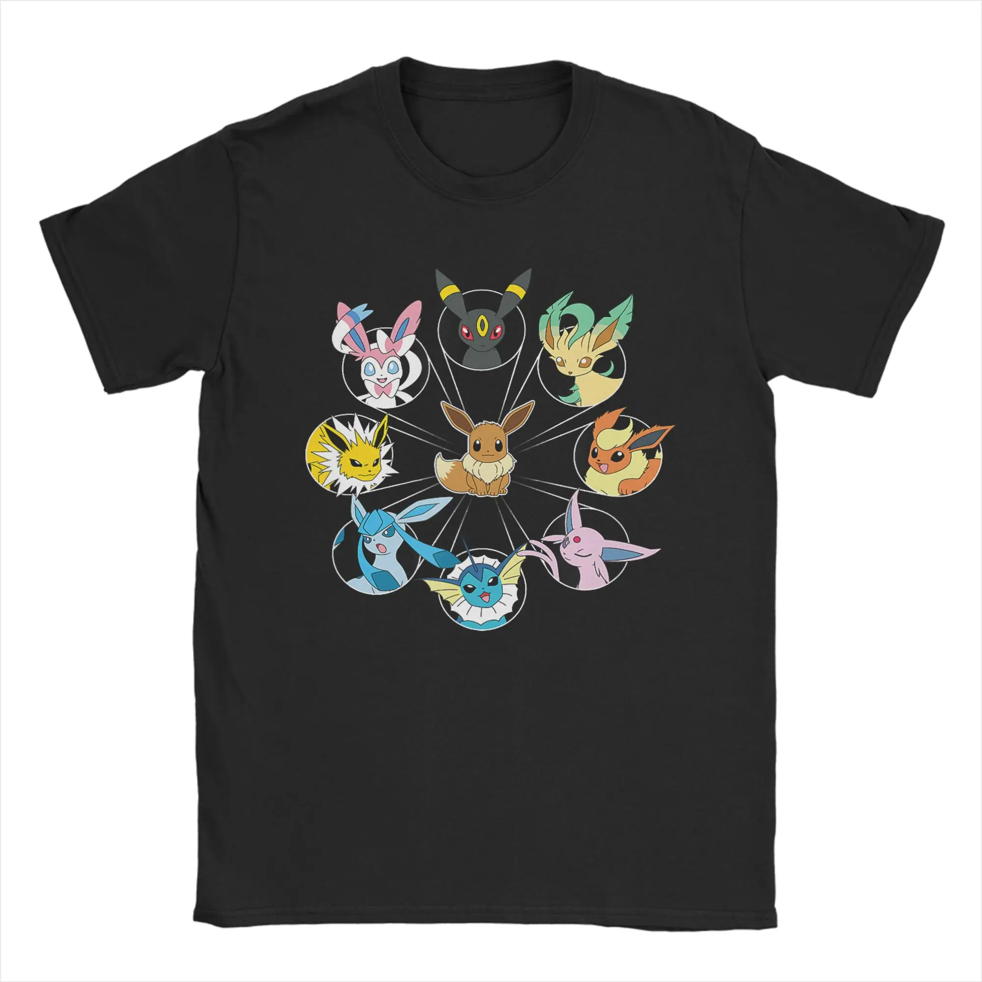 Pokémon Anime Nope Not Today Snorlax Printed T-shirt Men's and Women's T-shirt Men's Tops Harajuku Y2K T-shirt 2026 Summer New