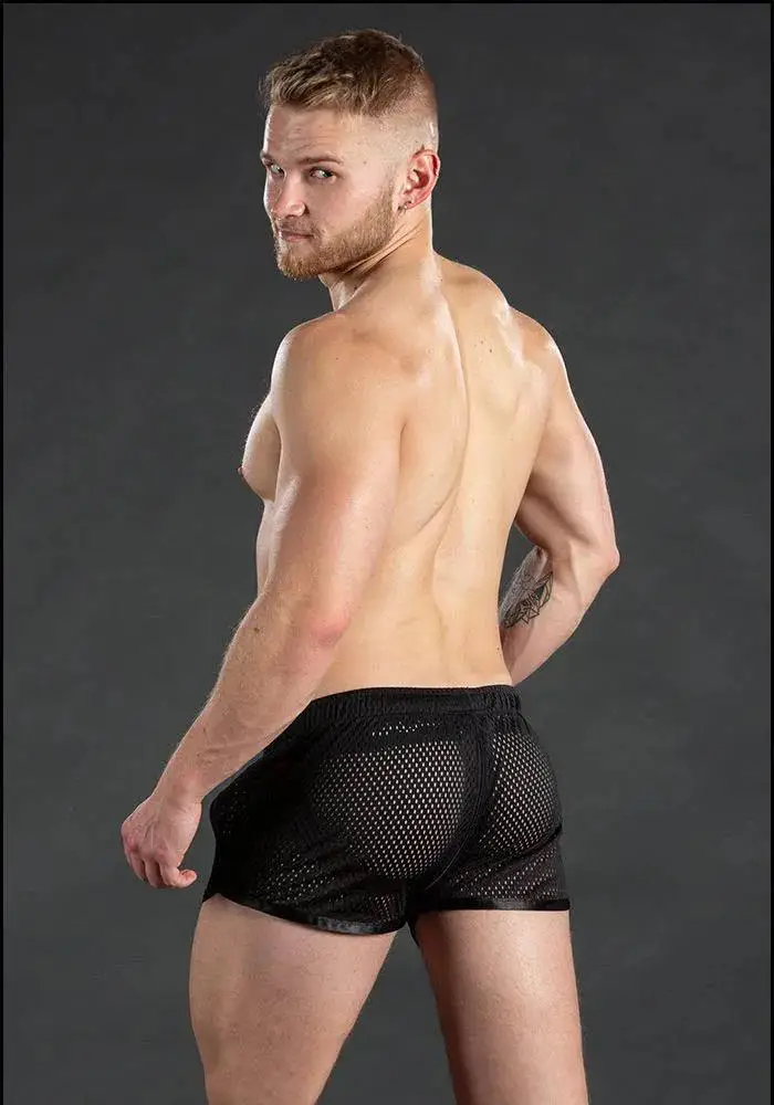 2026 New Gym Mens Summer Running Shorts Quick Dry grid Workout Short Pants GYM Wear Men Training Beach Breathable sports Shorts