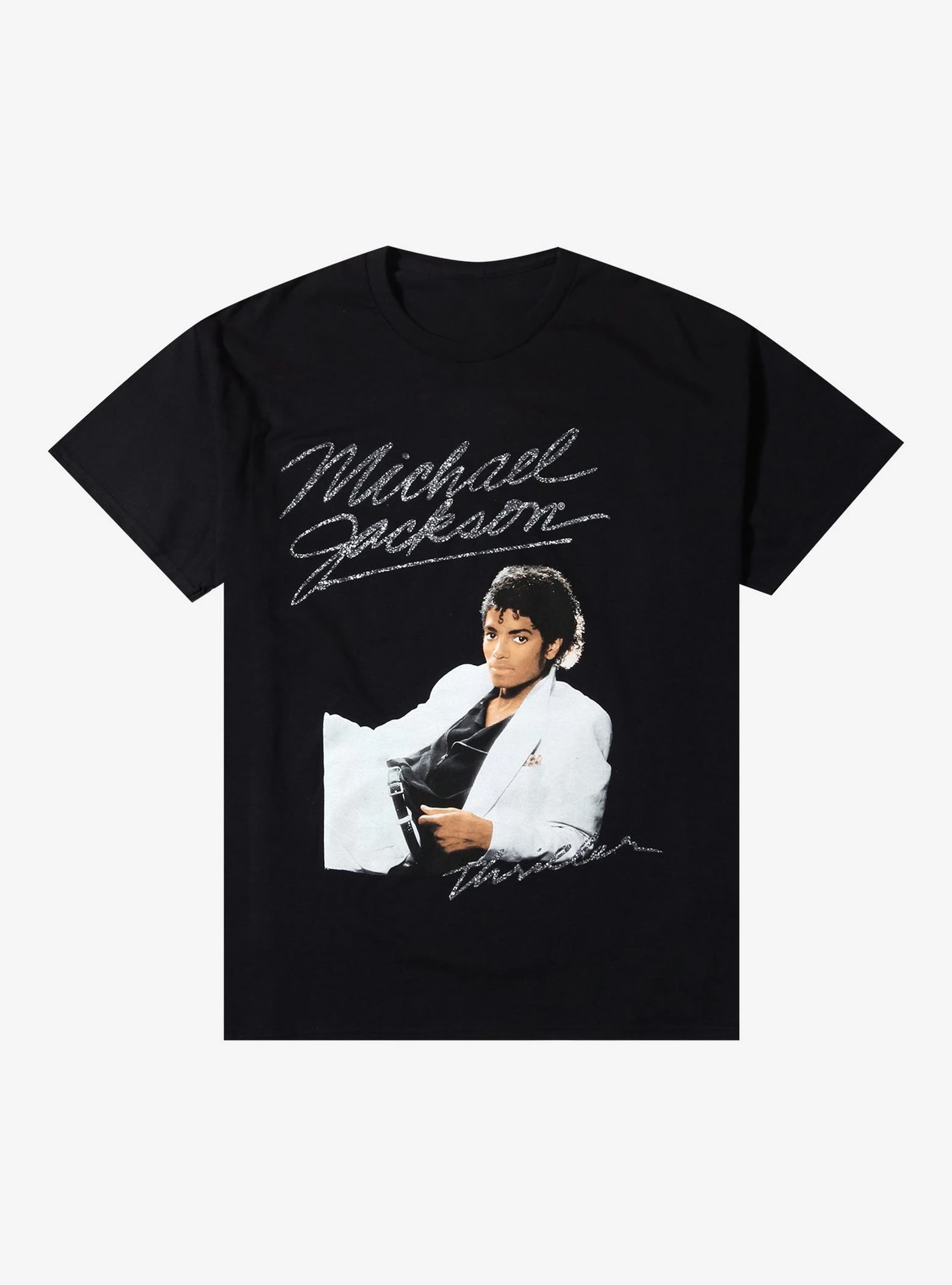 Michael Jackson Thriller Cotton TShirt Retro Streetwear Hip Hop Black Men's Clothing Women Clothing Tee 2026 Summer New T Shirt