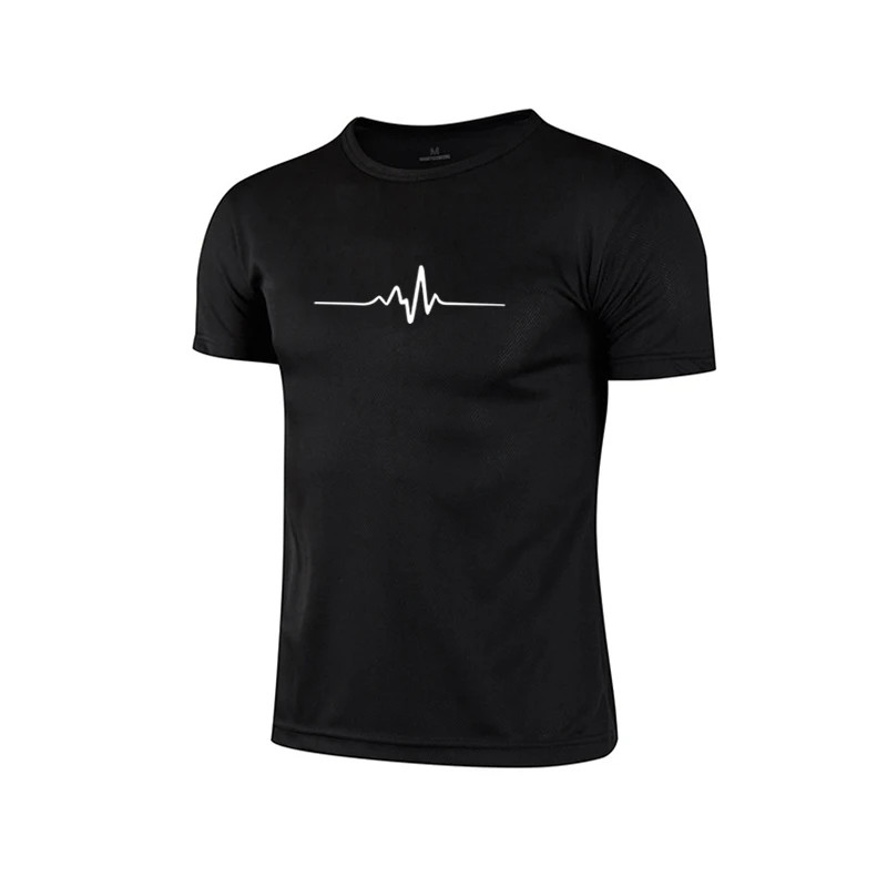 Daily 2026 Summer Men's Quick Dry Moisture Wicking Compression T-Shirt Soccer Jersey Running Jogging Athletic Gym Training Top
