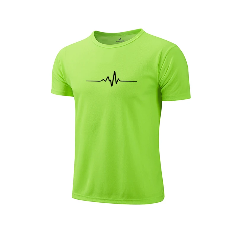 Daily 2026 Summer Men's Quick Dry Moisture Wicking Compression T-Shirt Soccer Jersey Running Jogging Athletic Gym Training Top