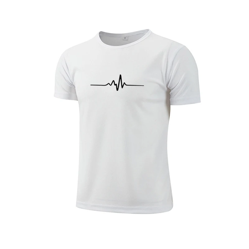 Daily 2026 Summer Men's Quick Dry Moisture Wicking Compression T-Shirt Soccer Jersey Running Jogging Athletic Gym Training Top