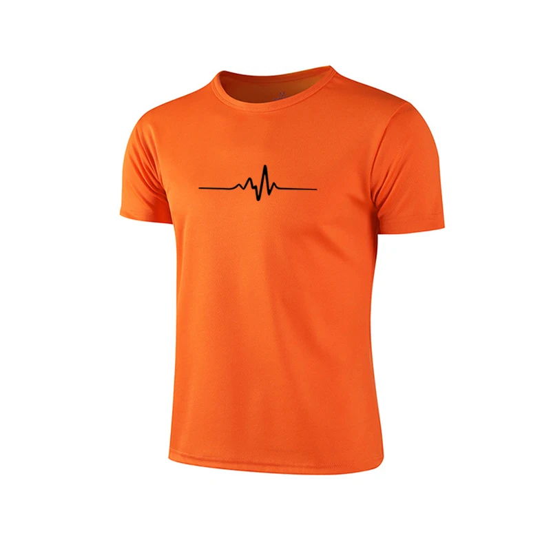 Daily 2026 Summer Men's Quick Dry Moisture Wicking Compression T-Shirt Soccer Jersey Running Jogging Athletic Gym Training Top