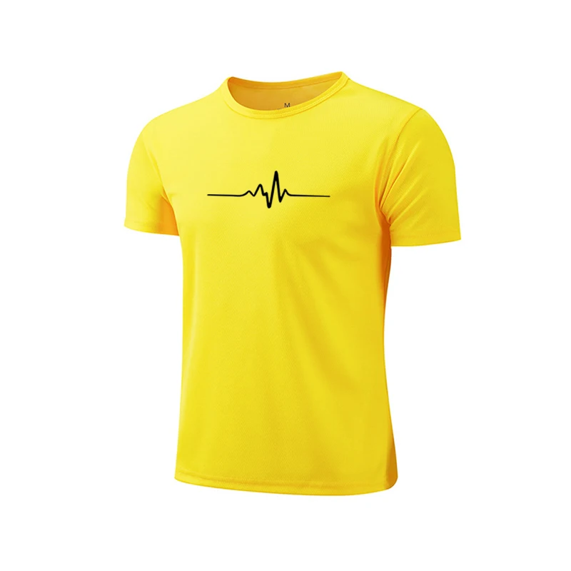 Daily 2026 Summer Men's Quick Dry Moisture Wicking Compression T-Shirt Soccer Jersey Running Jogging Athletic Gym Training Top