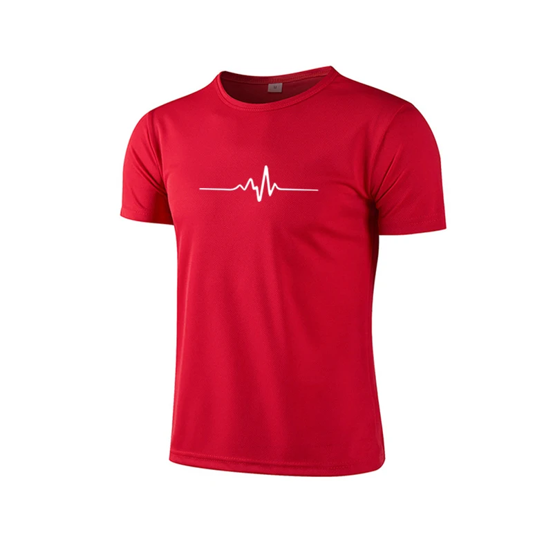 Daily 2026 Summer Men's Quick Dry Moisture Wicking Compression T-Shirt Soccer Jersey Running Jogging Athletic Gym Training Top