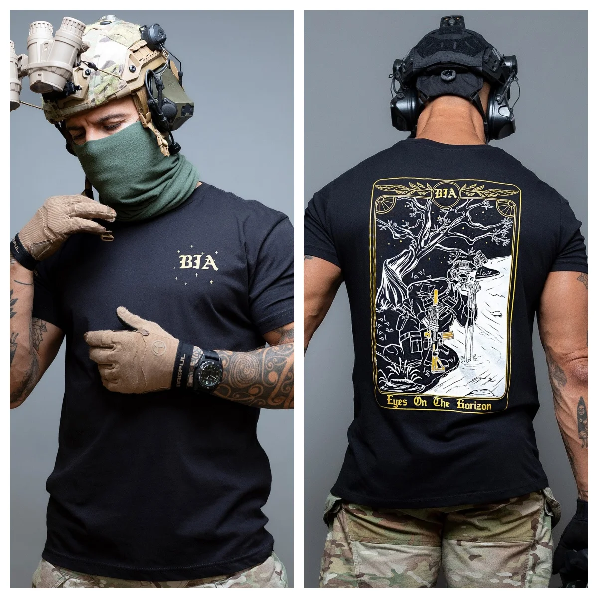 Eyes on The Horizon _ T-Shirt - Suitable for Sports Wear Pure Cotton