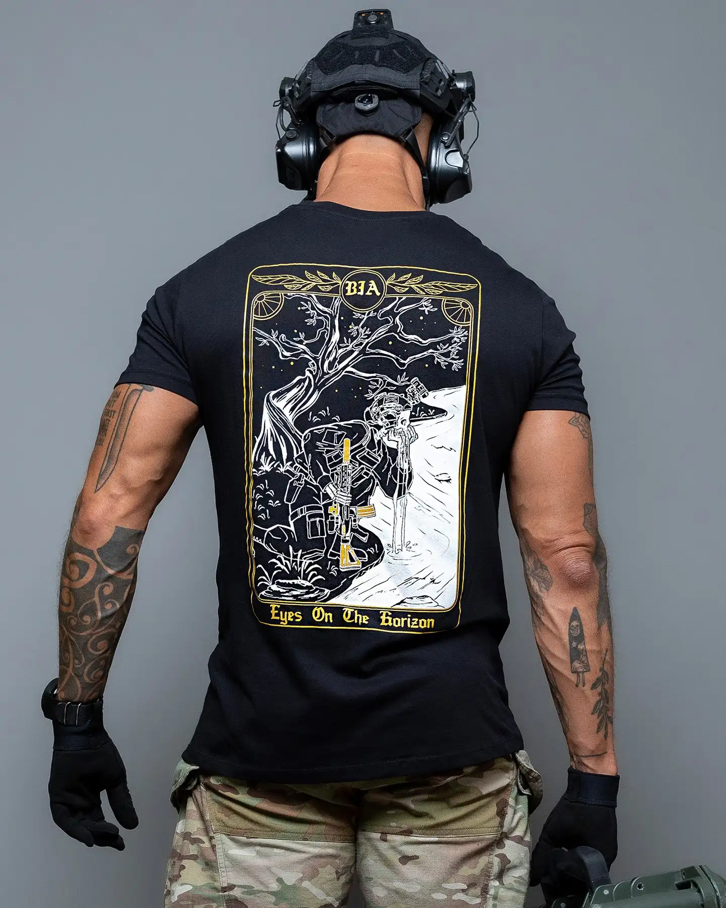 Eyes on The Horizon _ T-Shirt - Suitable for Sports Wear Pure Cotton