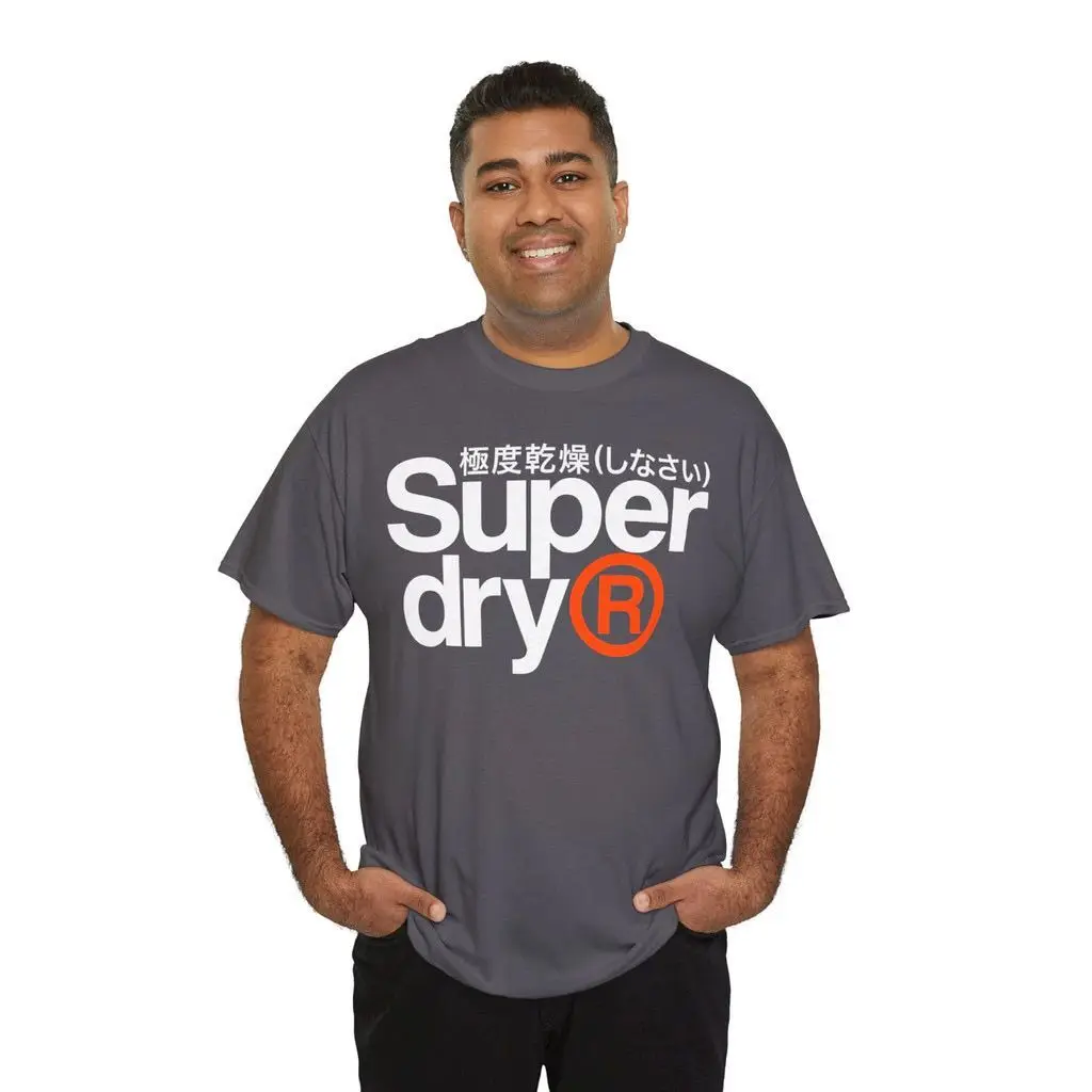 Superdry Logo Graphic T Shirt Black Cotton Crew Neck Short Sleeve Tee Men Casual Streetwear Top Graphic T Shirts