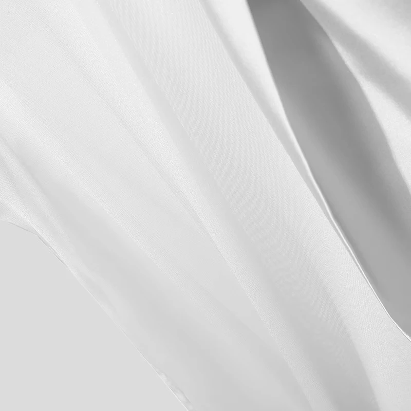 Sexy Mens See Through Sleeveless Shirt Self Tie Neck Sheer Chiffon Muscle Tank Tops Night Club Bar Costume Slim Transparent Vest