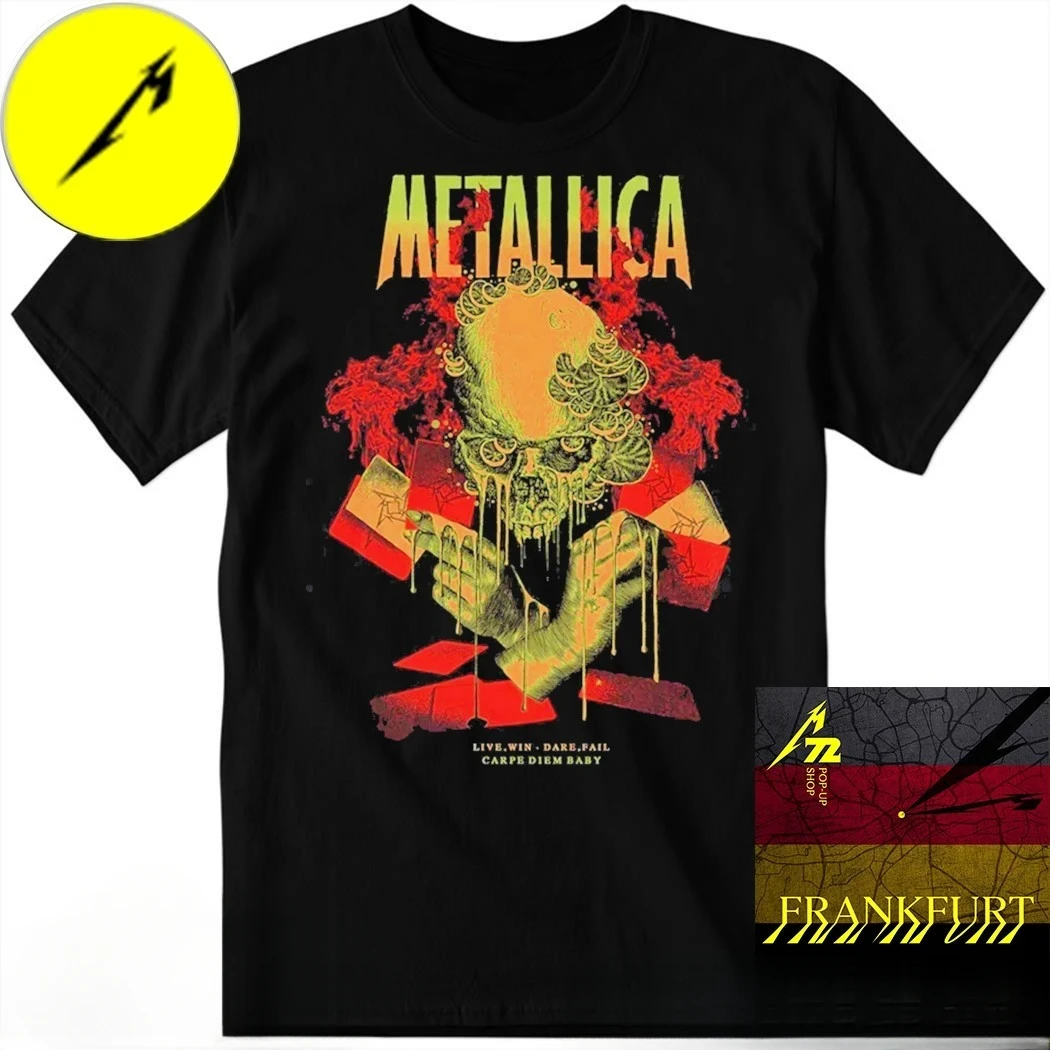 Metallica Dublin Ireland June 19 21 2026 Aviva Stadium Event Band T-Shirt Cotton Graphic Tee Men Women Summer Streetwear