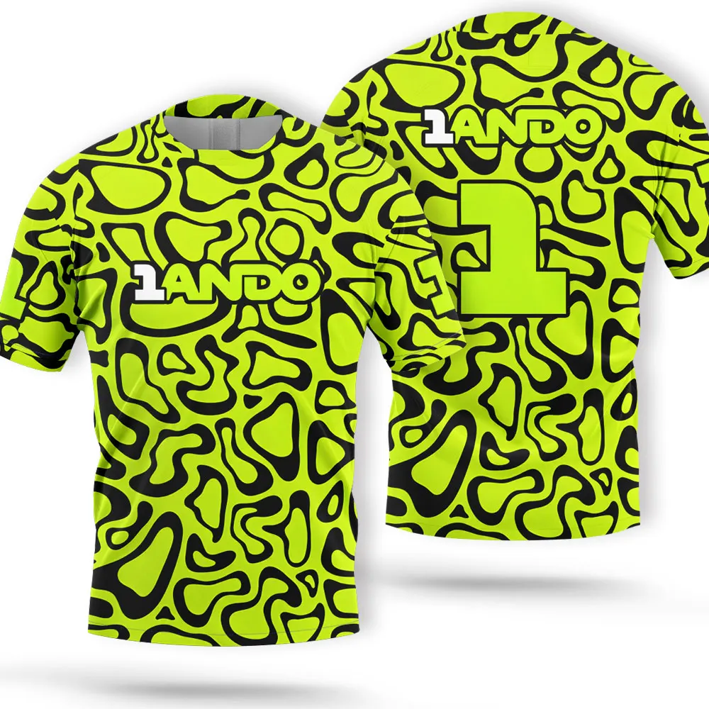 Lando Norris 1 Driver Summer Fashion 3D Quick-Dry Breathable Men's T-Shirt - Exclusive Racing Gear for Fans - Men's Clothing