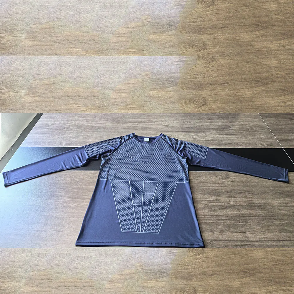 Compression Shirt Men Gym Running T-shirt New Men's Quick-Dry Top Breathable Elastic Fitness T-shirt Short Sleeve Summer Print
