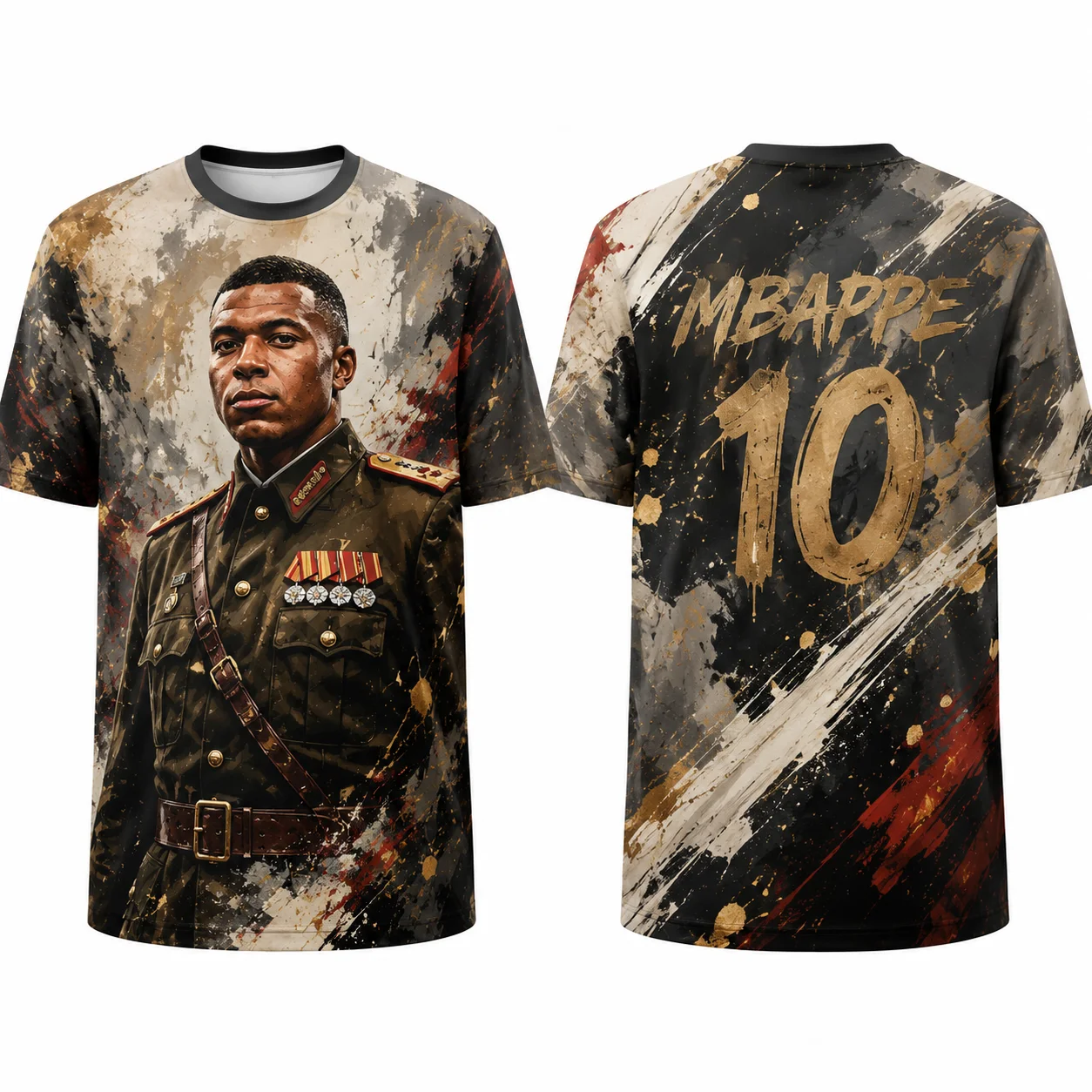 Kylian Mbappe Dictador 2026 Meme Graphic Jersey T-Shirt  Men's Women's Y2k Popular Funny Football Tshirt Casual O-Neck Tee