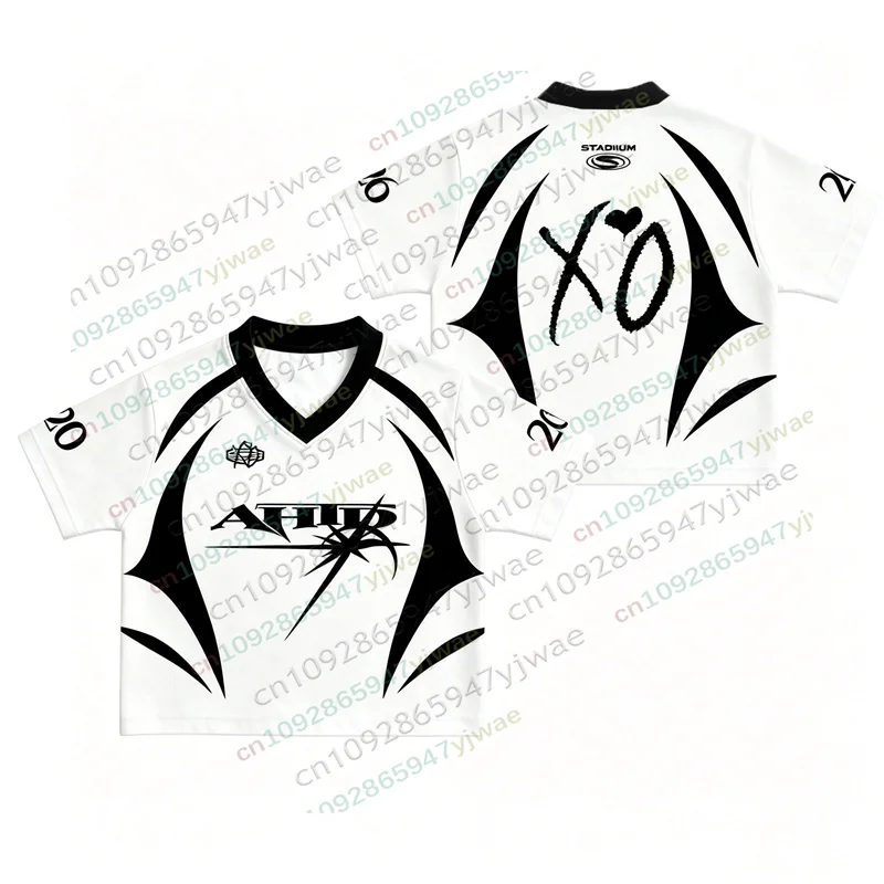2026 World Tour Jersey The Weeknd After Hours Til Dawn V-Neck Fashion Street Top Fan Gift Tee Summer Men'S Women'S T-Shirts