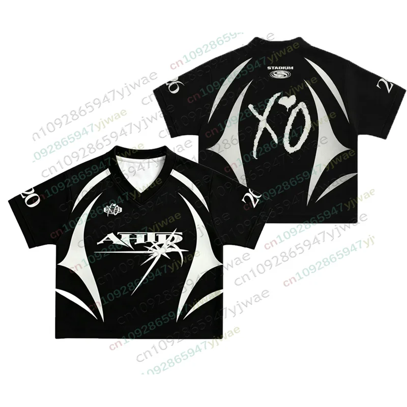 2026 World Tour Jersey The Weeknd After Hours Til Dawn V-Neck Fashion Street Top Fan Gift Tee Summer Men'S Women'S T-Shirts