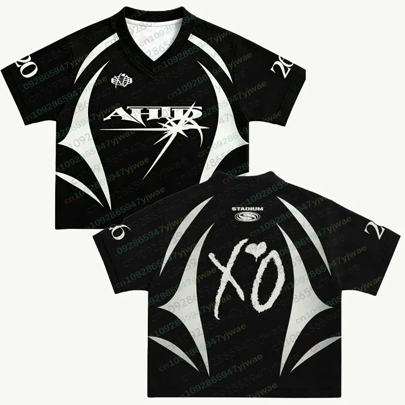 2026 World Tour Jersey The Weeknd After Hours Til Dawn V-Neck Fashion Street Top Fan Gift Tee Summer Men'S Women'S T-Shirts